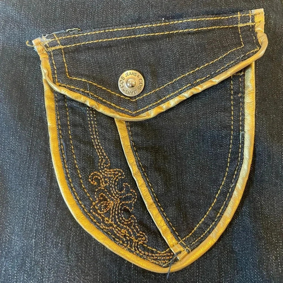 Cos Blue Jeans Capris Size 10 - Picture 6 of 6